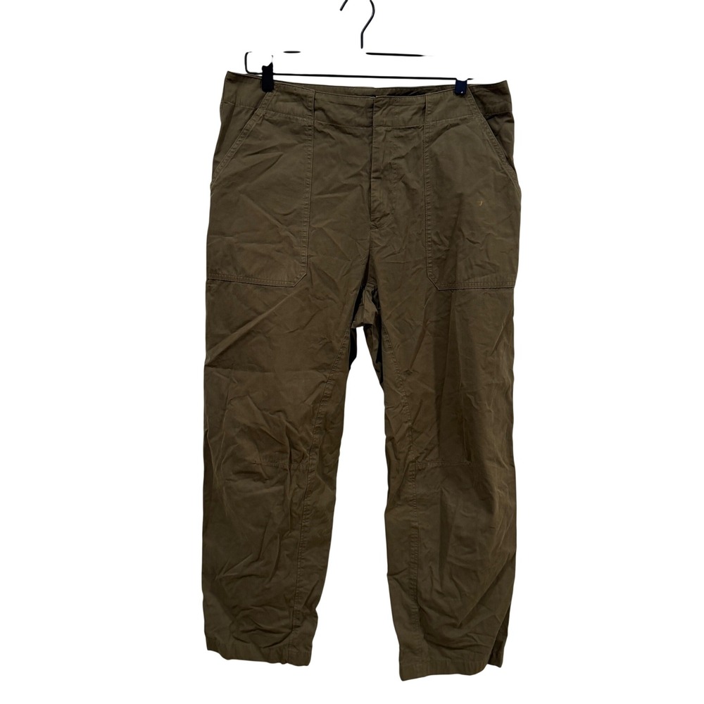 Rag & Bone Olive Green Cotton Utility Fatigue Pants Straight Leg‎ leyton 34x24